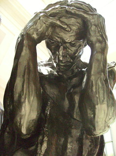 The Burghers of Calais by Auguste Rodin (details)