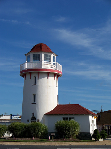 lighthouse newjersey nj shore brigantine seashore trafficcircle