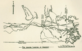 Map Showing Location of Aqueduct (1918)