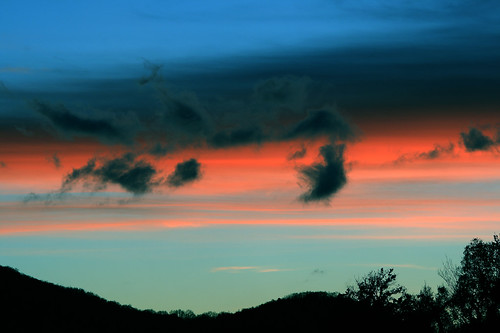 sunset sky italy parco del canon is italia tramonto nuvole blu cielo usm inverno rosso 70200 ef f4 salerno cilento 400d piaggine