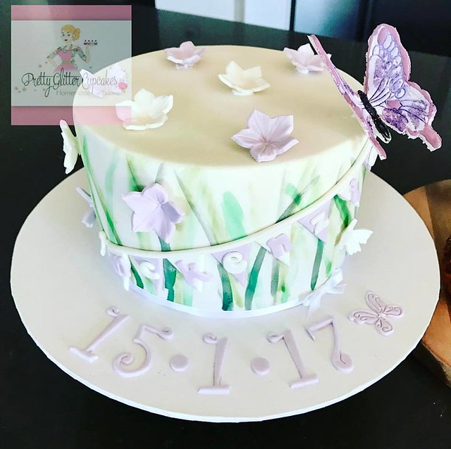 Cake by Pretty Glitter Cupcakes, Ballarat Victoria