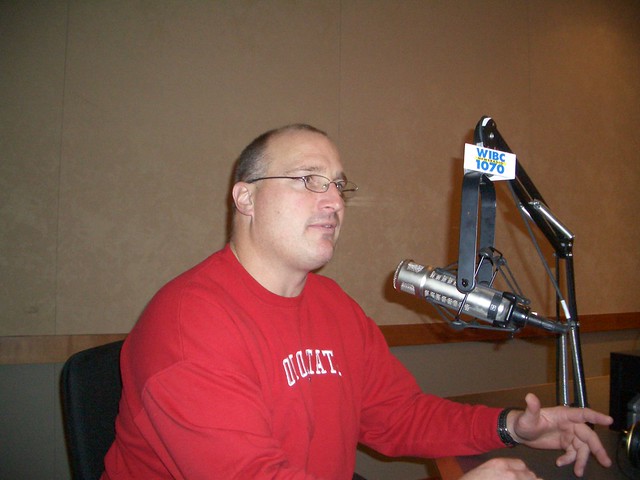 Joe on the radio.