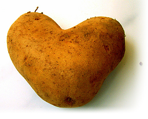 potato on valentine...