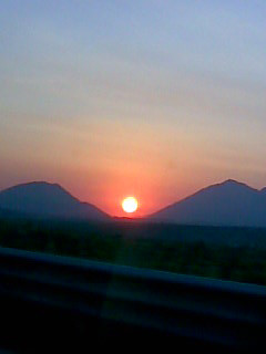 sunset italy italia tramonto motorway superstrada