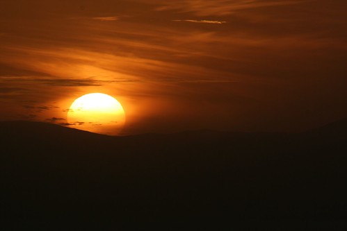 sunset newzealand cloud sun southland bluff