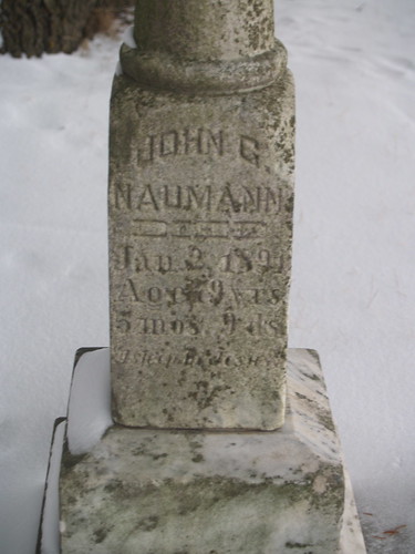 cemetery minnesota ancestor gravestone relative elmore naumann faribaultcounty johnnaumann dobsoncemetery