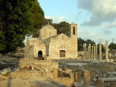 Agia Kyriaki, Hrysopolitissa Basilica and St Paul's Pillar, Paphos, Cyprus