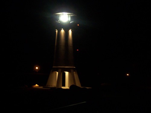 november lighthouse oklahoma night centennial monday 2007 elkcity 20071112