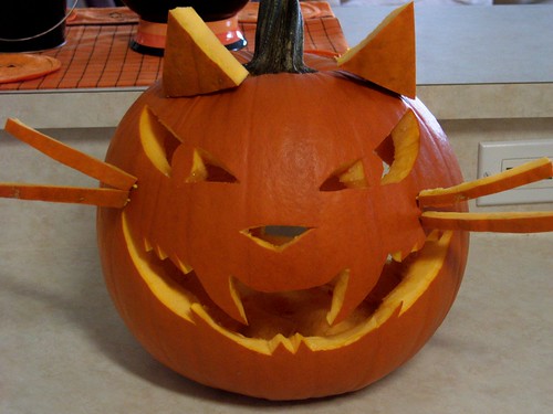 Evil Pumpkin Cat | Thanks Lysa! (This was the most perfect, … | Flickr