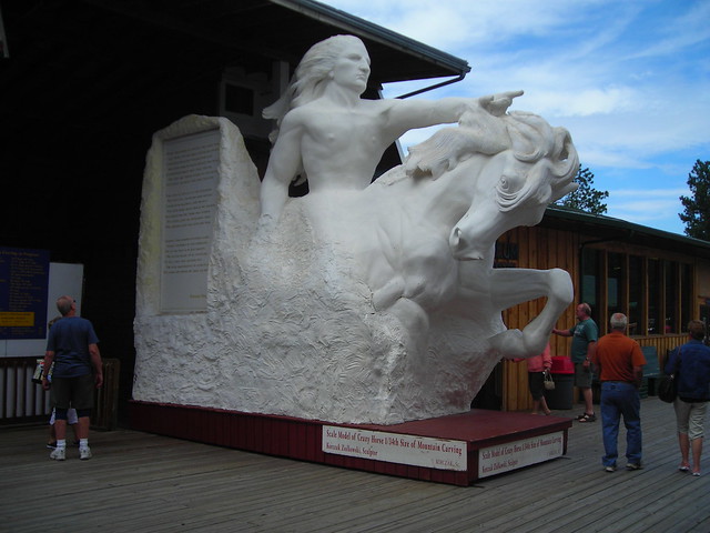 Model of Crazy Horse Memorial