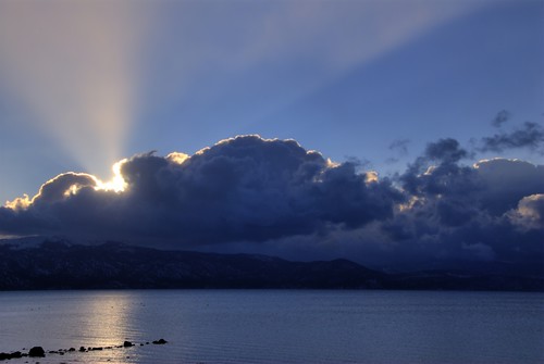 california winter usa lake clouds sunrise tahoe laketahoe