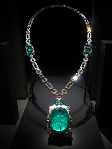 2009 04 19 - 4703 - Washington DC - Natural History Museum - Mackay Emerald and Diamond Necklace