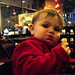 sequoia eating french fries in a chinese restaurant   DSC00401