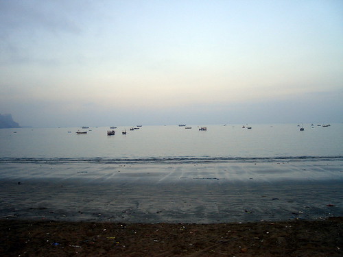 beach sunrise shore gwadar gawadar