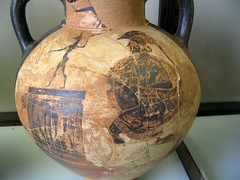 Etruscan Black Figure amphora