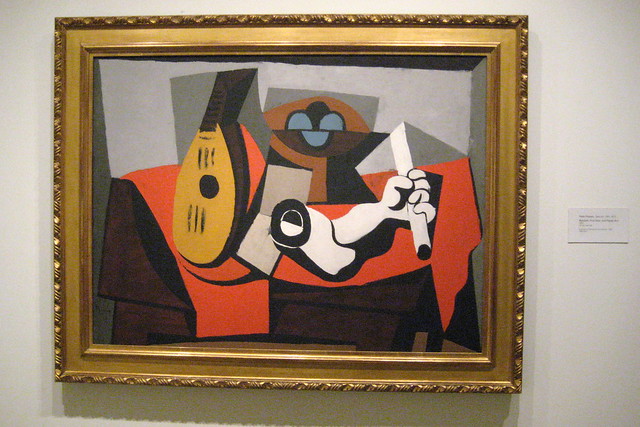 NYC - Metropolitan Museum of Art: Pablo Picasso's Mandolin, Fruit Bowl, and Plaster Arm