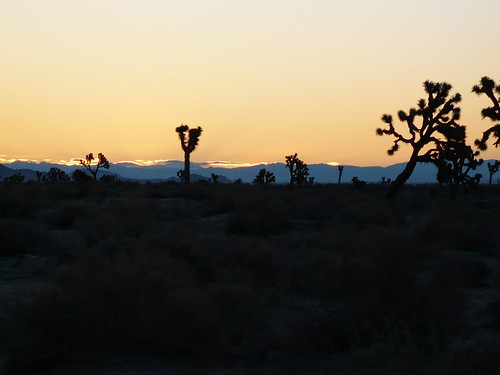 clouds sunrise desert