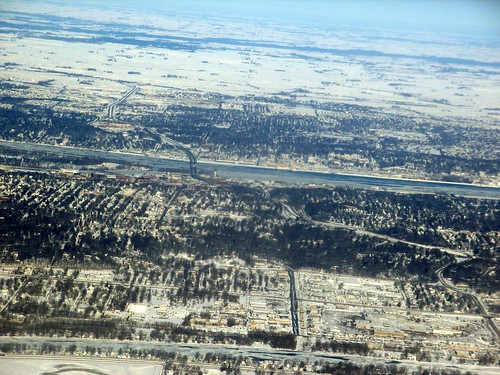 winter usa snow river mississippi illinois iowa aerial il ia davenport bettendorf quadcities planeview rockisland moline