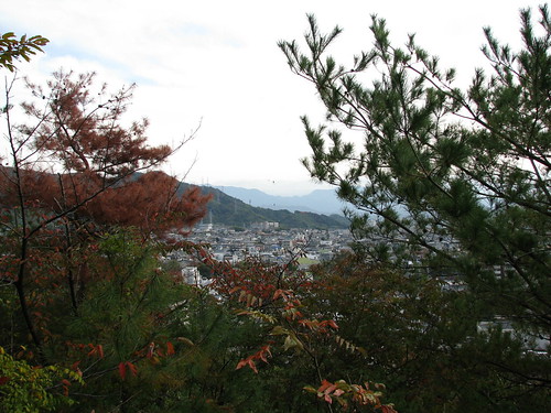 japan temple view path 日本 vue japon chemin ishite 坂道 石手寺 石手