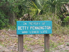 Pennington Park - Betty Pennington memorial