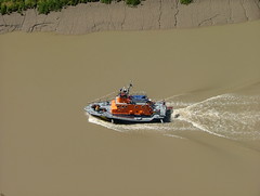 Lifeboat in the gorge
