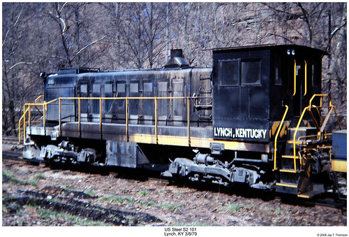 railroad lynch train diesel kentucky railway trains locomotive trainengine ussteel uss s2 switcher alco switchengine fouraxle endcabswitcher