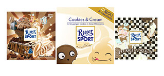RITTER SPORT Blog-Schokolade Cookies & Cream