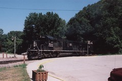 IC SD70's at East Dubuque tunnel