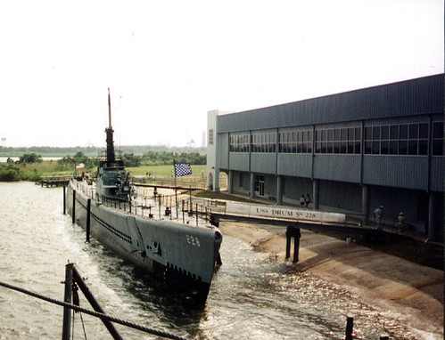 mobile ship wwii alabama navy 1999 submarine battleship naval ussdrum ss228