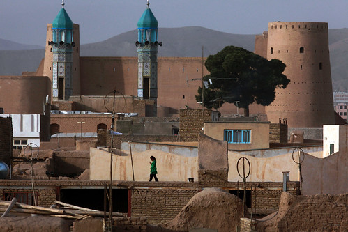 city mosque landscape urban afghanistan