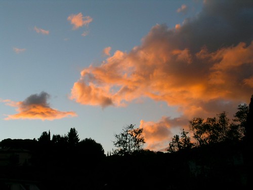 sunset sky clouds fire tramonto nuvole cielo fuoco colourartaward llovemypics flickrlovers