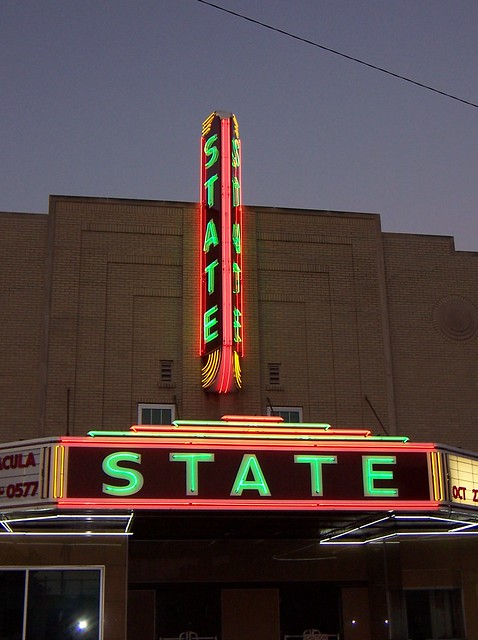 Elizabethtown, KY State Theater marquee at dusk | Flickr - Photo Sharing!