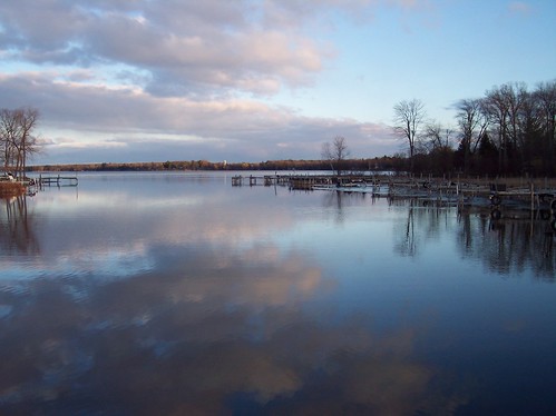 thanksgiving sunset lake water wisconin crivitz lakenoquebay