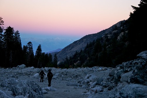 california people usa mountains sunrise landscape outdoor hiking figures mtsangorgonio