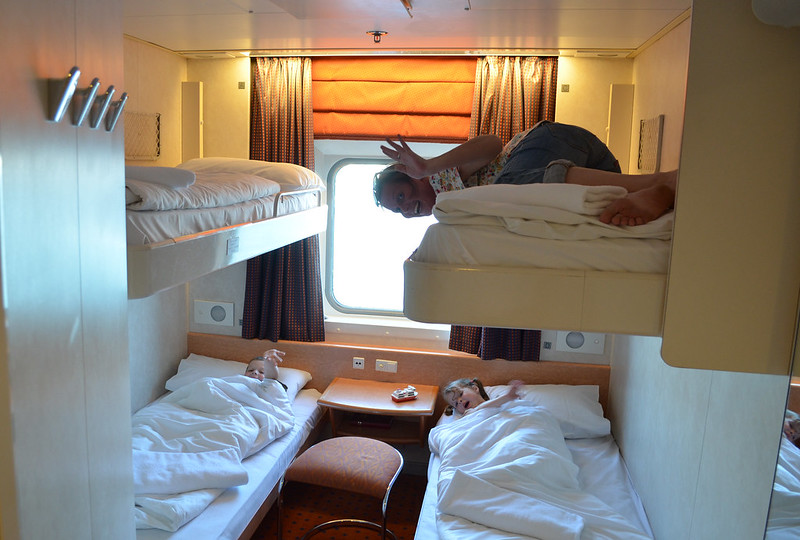 Our cabin on the Spirit of Tasmania