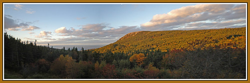 panorama fall newfoundland landscape foliage valley portugalcovestphilips beachycove