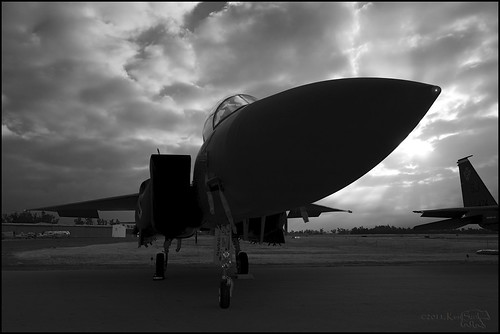 california blackandwhite cloud monochrome backlight clouds canon outdoors lowlight fighter aircraft aviation airshow socal 5d canon5d canondslr cloudscape chino f15 inlandempire strikeeagle planesoffameairshow canon1740f4lusmgroup sbcusa alltypesoftransport aphotographersnature kenszok