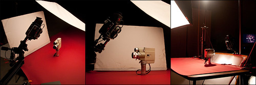 lighting camera red studio lights card setup 8mm softbox fill rcc mamiyac220 strobes lightingsetup camerastand broncolor paramender minoltazoom8