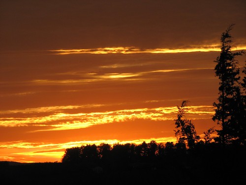 sunset sky usa sun nature gold vermont view vista tonight vt tonightssunset cornwallvt origamidon donshall
