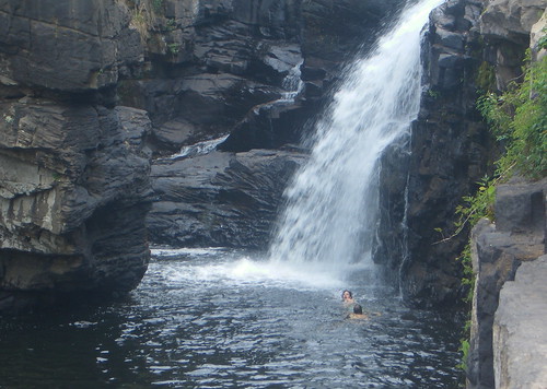 usa nature swimming waterfall alabama highfalls