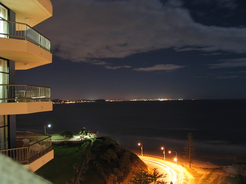 Surfers + balconies at night 1