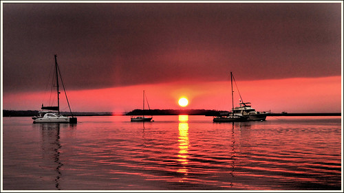 sunset florida sailboats fernandinabeach ameliaisland ameliariver nikond3100 nikon1855afsvrlens