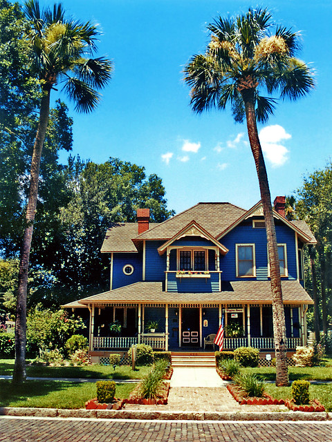 Higgins House and palm trees  Sanford  Florida Flickr Photo Sharing 