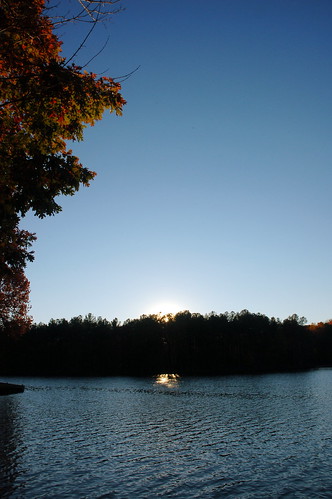 sunset lake lakegaston