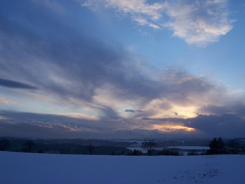 schnee sunset cloud snow field germany easter landscape bayern sonnenuntergang feld wolke ostern landschaft oberfranken frankenwald aufderwach