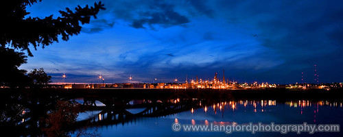 sunset panorama canon photography james pano great panoramic falls 10d refinery 30d langford