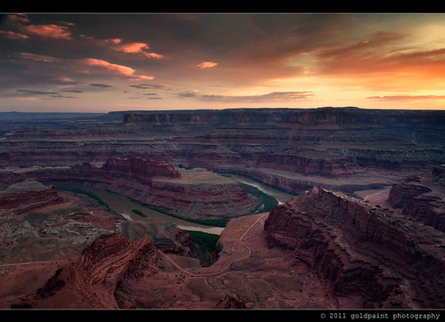 sunset landscape utah coloradoriver canyonlands moab deadhorsestatepark explored goldpaintphotography
