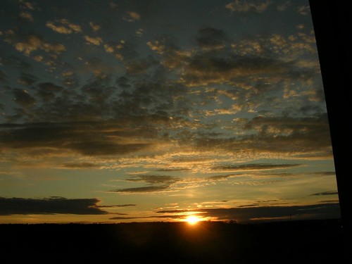 sunset sky alaska clouds dillingham
