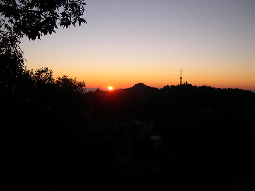 sunset india shimla simla sonnenuntergang coucherdesoleil himachalpradesh puestadelsol インド 印度 भारत