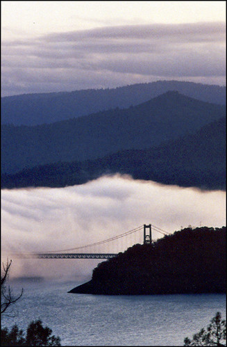 california nature sunrise landscape bridges lakeoroville